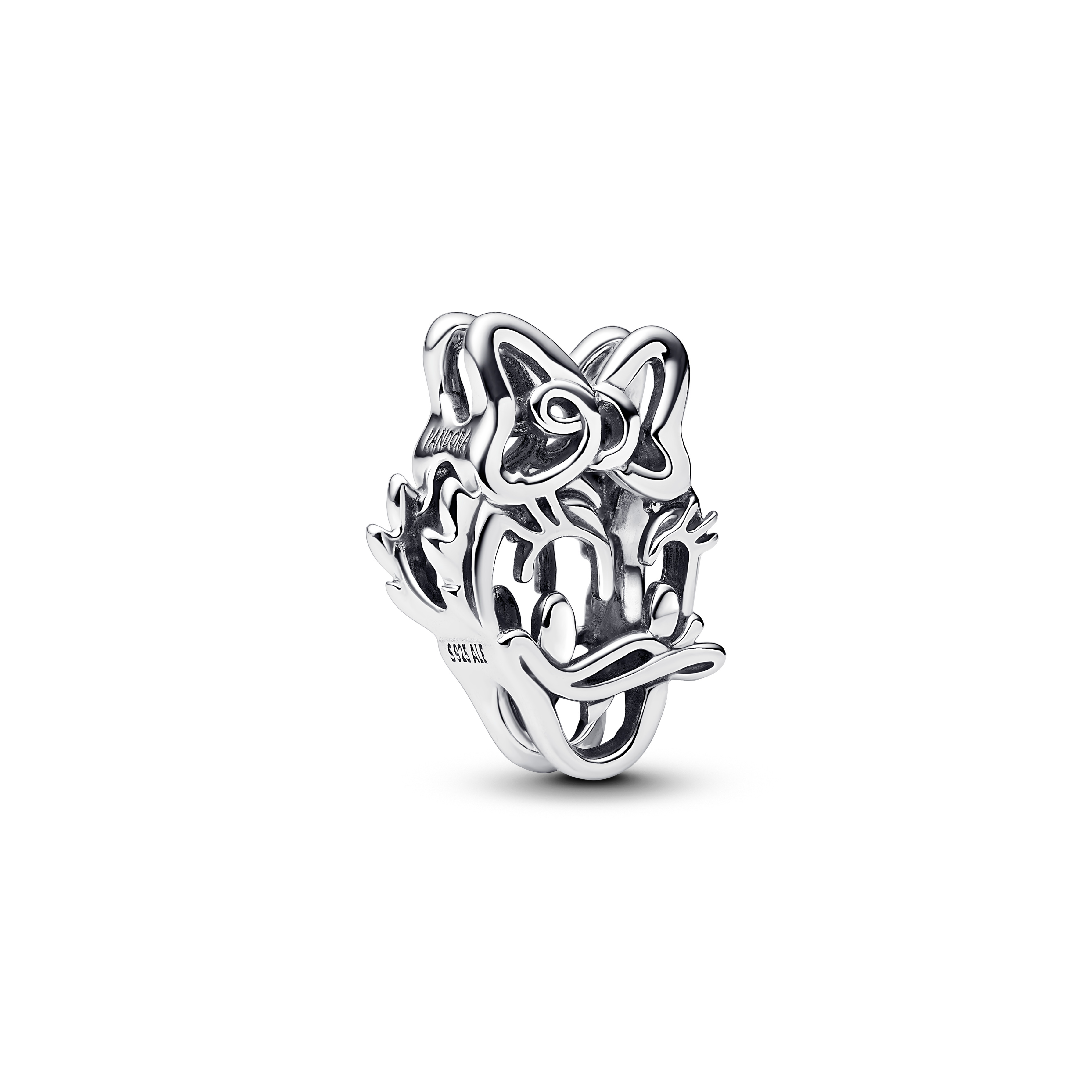 Disney Daisy Duck sterling silver charm