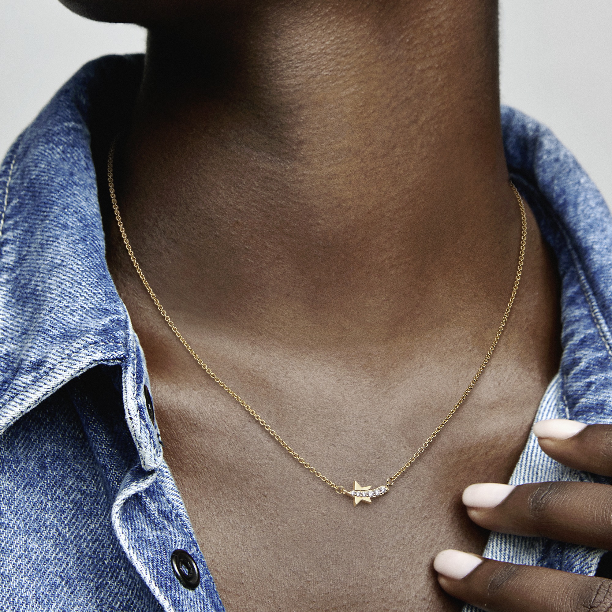 Shooting Star Pavé Jewelry Set