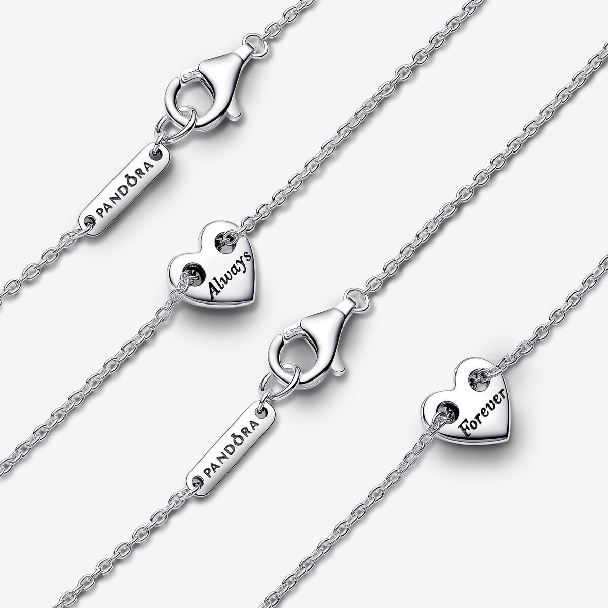 Moments Sterling Silver Necklace / 393207C00-45