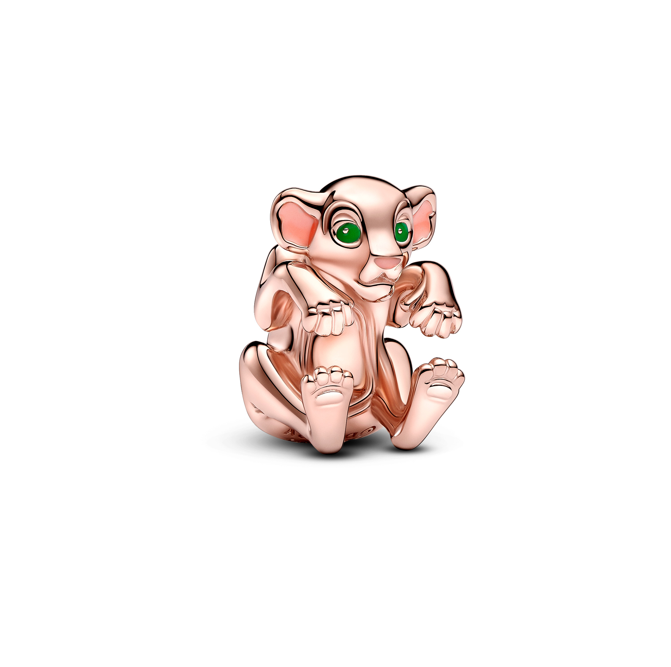 Disney The Lion King Nala 14k rose gold-plated cha