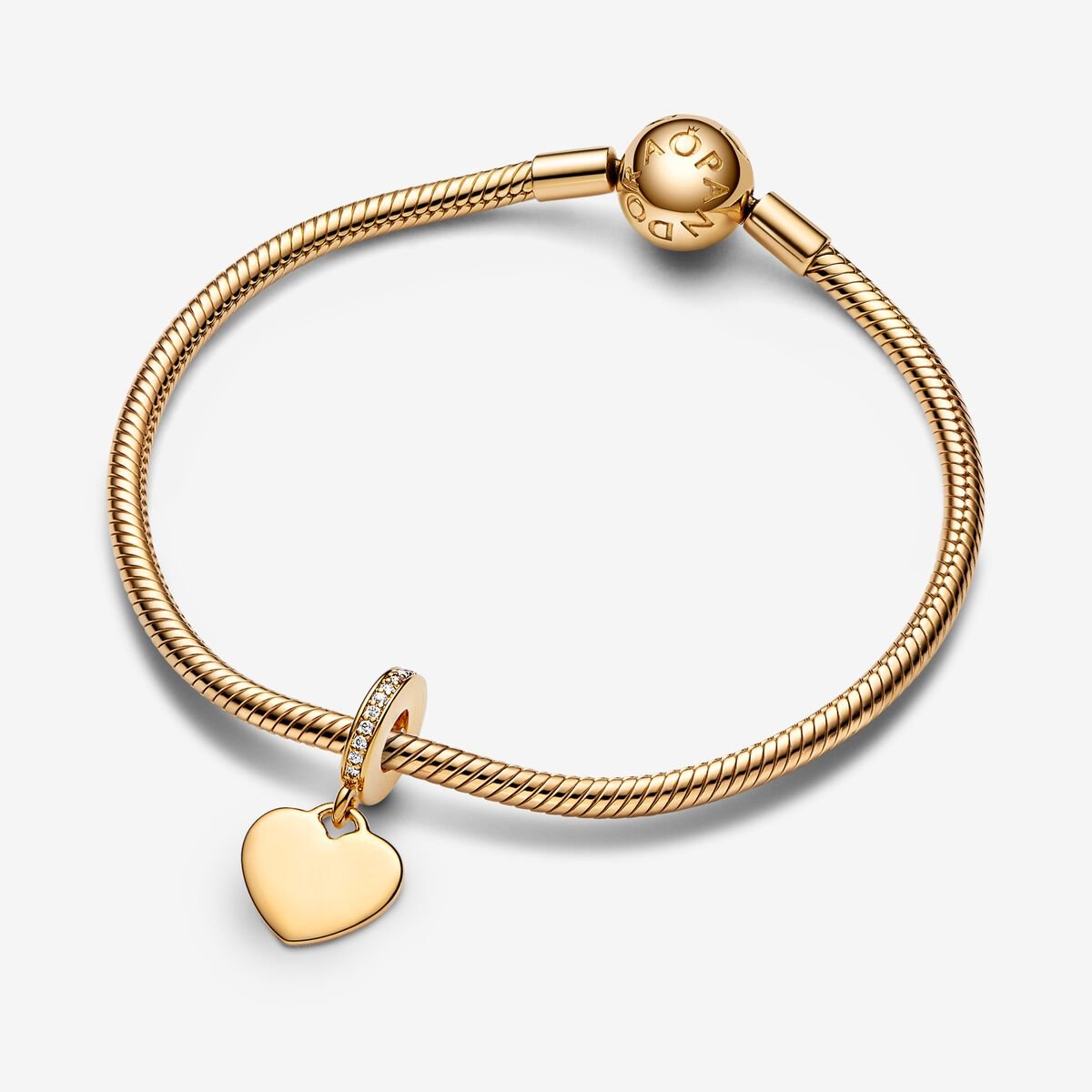 Moments 14K Gold Plated Charm / 768761C01