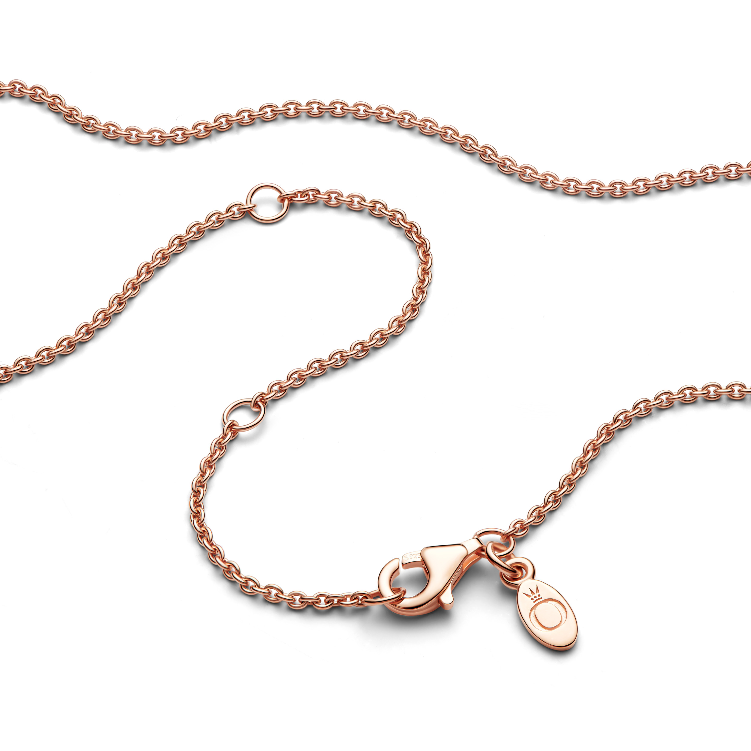 Necklace in 14k rose gold-plated/ 580413-90