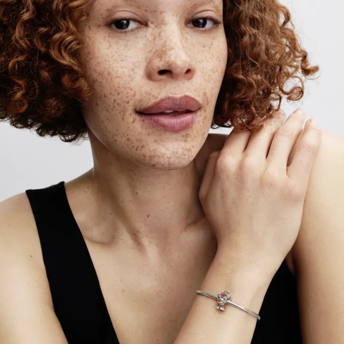 Disney Frozen Sven sterling silver charm with glit