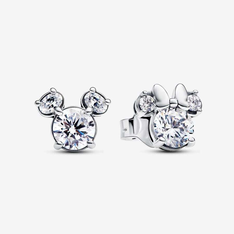 Disney Mickey Mouse and Minnie Mouse Sparkling Jewelry Set 2