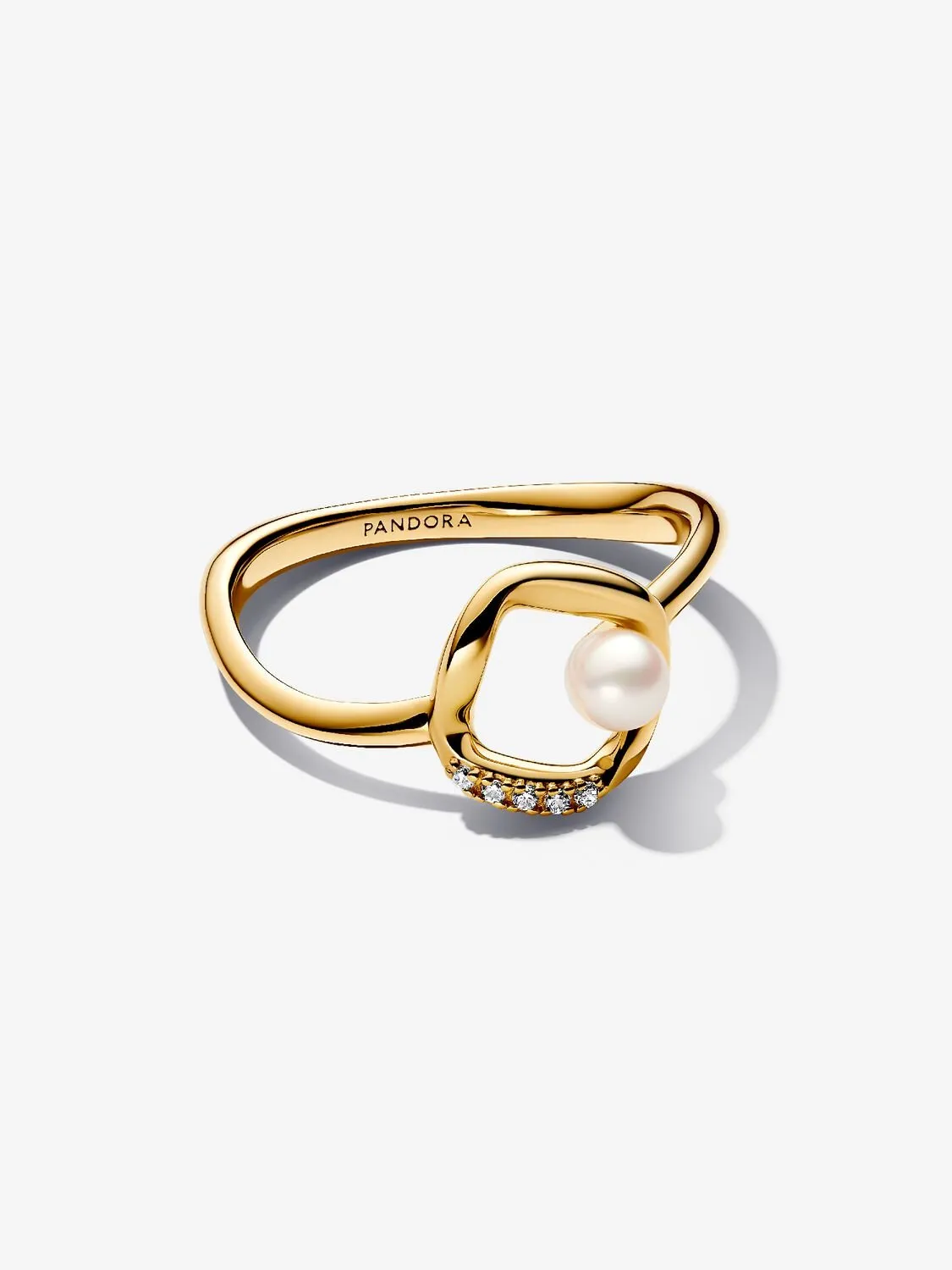 PANDORA ESSENCE 14K Ոսկեպատ արծաթյա Մատանի/ 163831C01-50