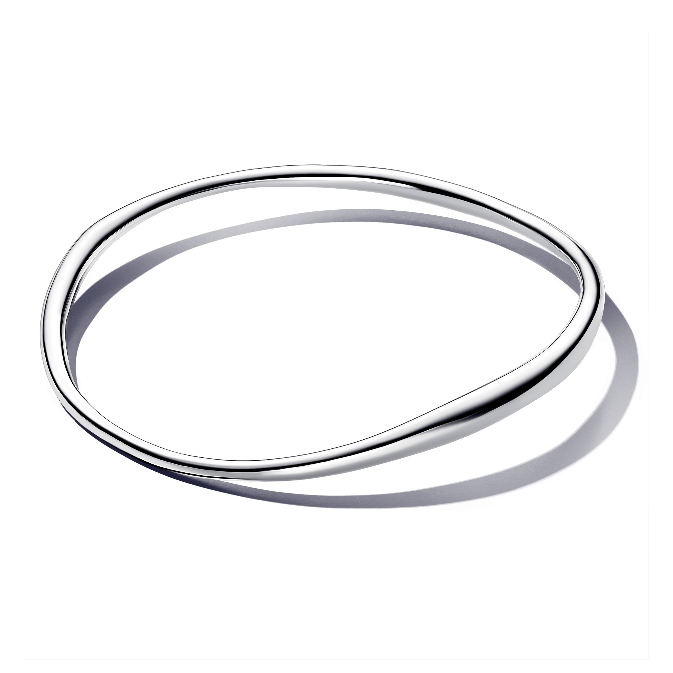 Sterling silver bangle/ 593317C00-3