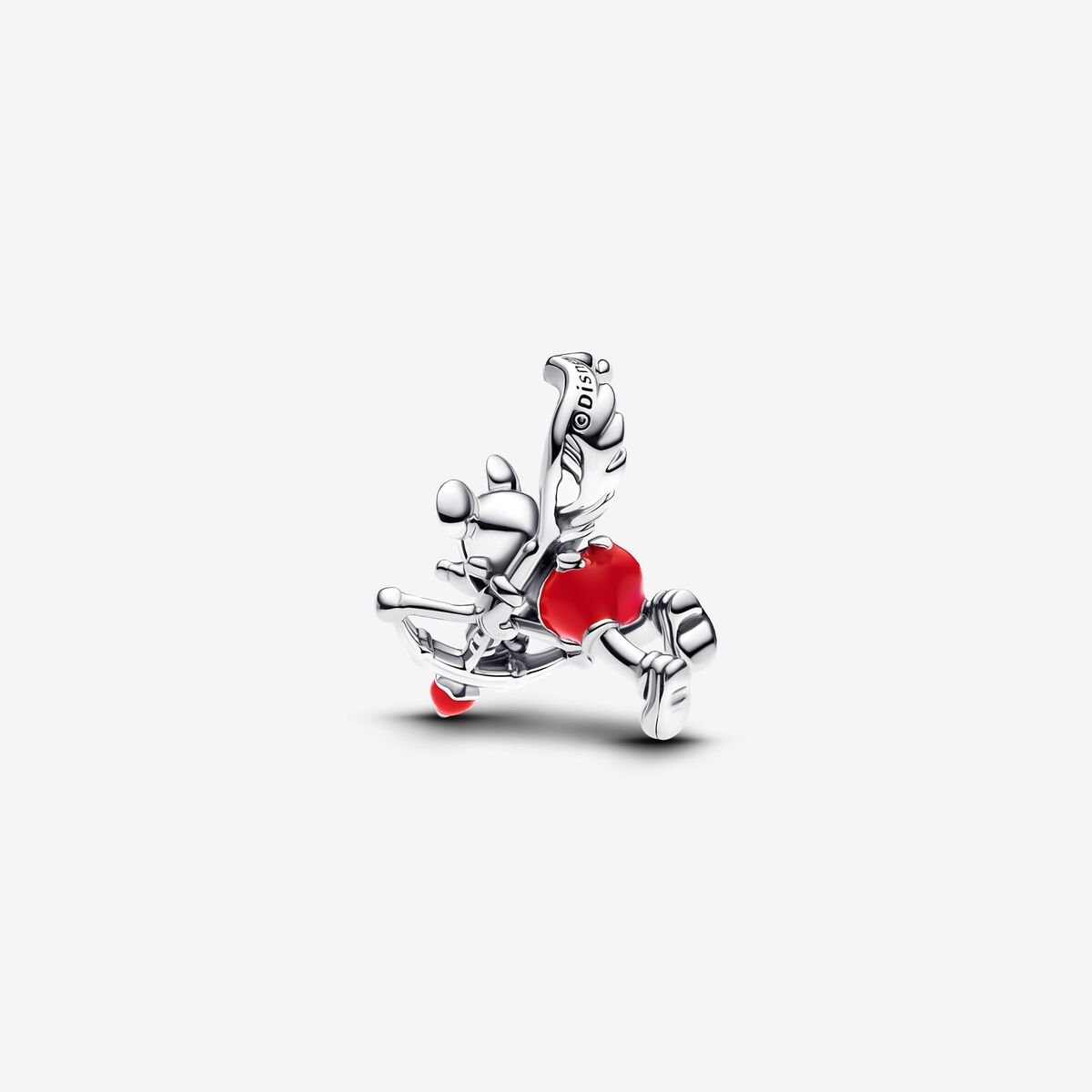 Disney Mickey Mouse cupid sterling silver charm with red enamel/ 793616C01