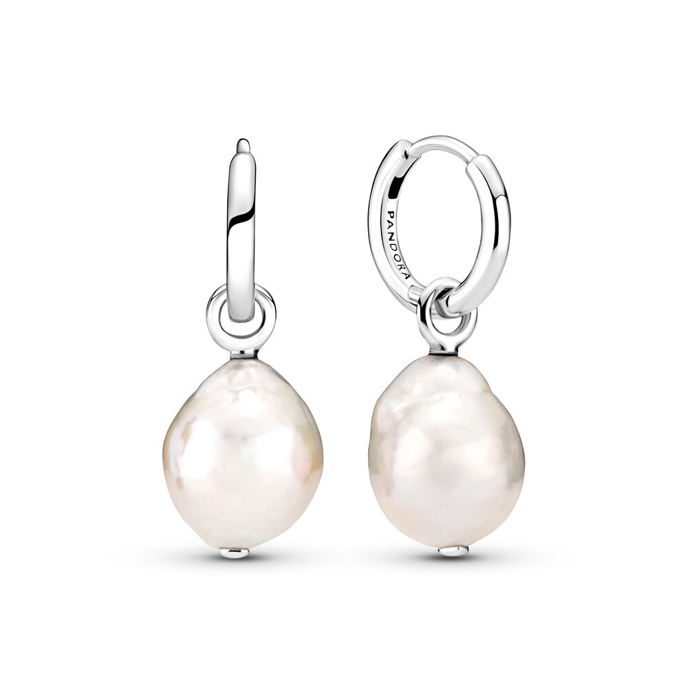 Treated Freshwater Cultured Baroque Pearl Pendant Set