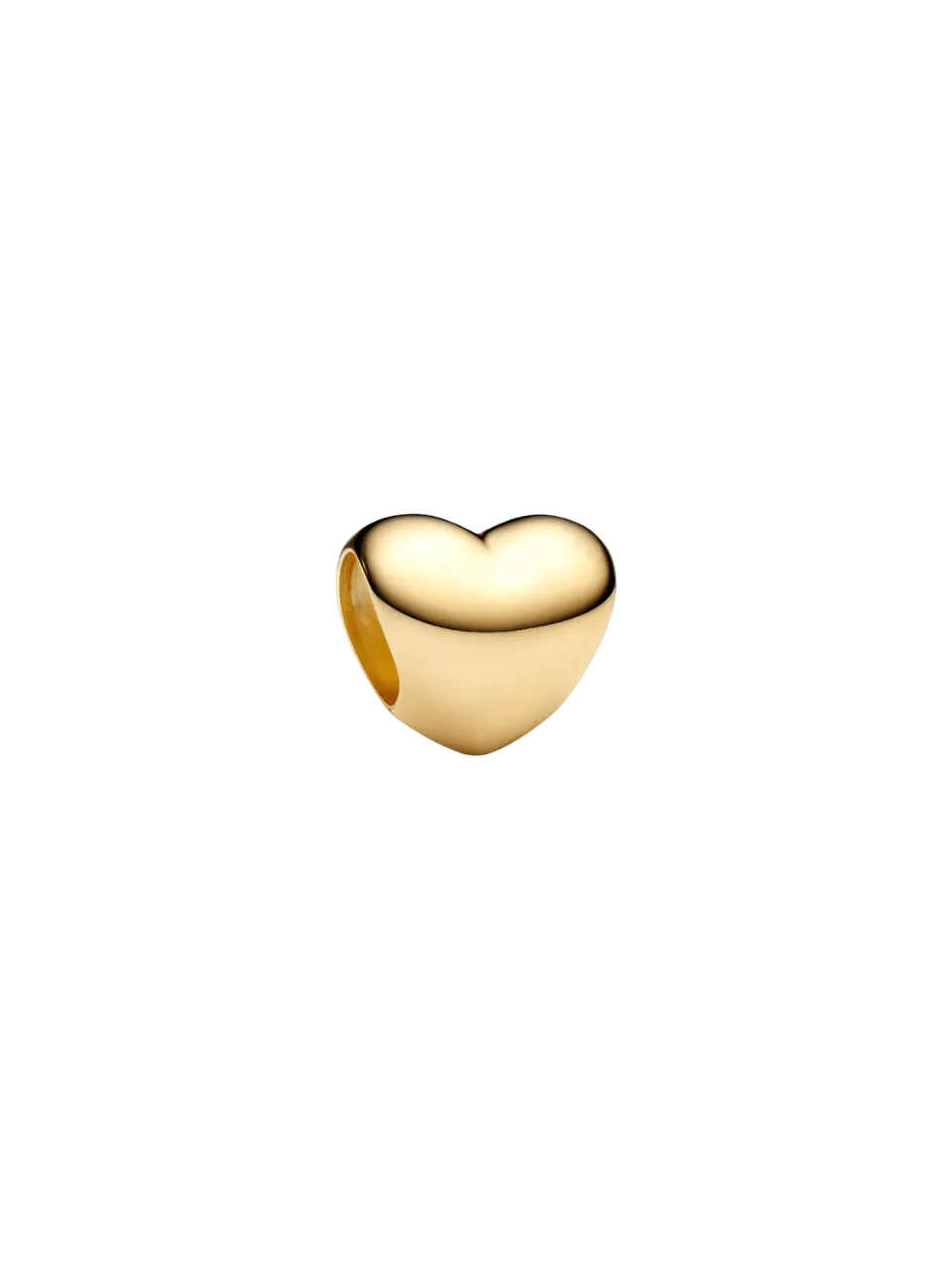 Heart 14k gold-plated mini charm