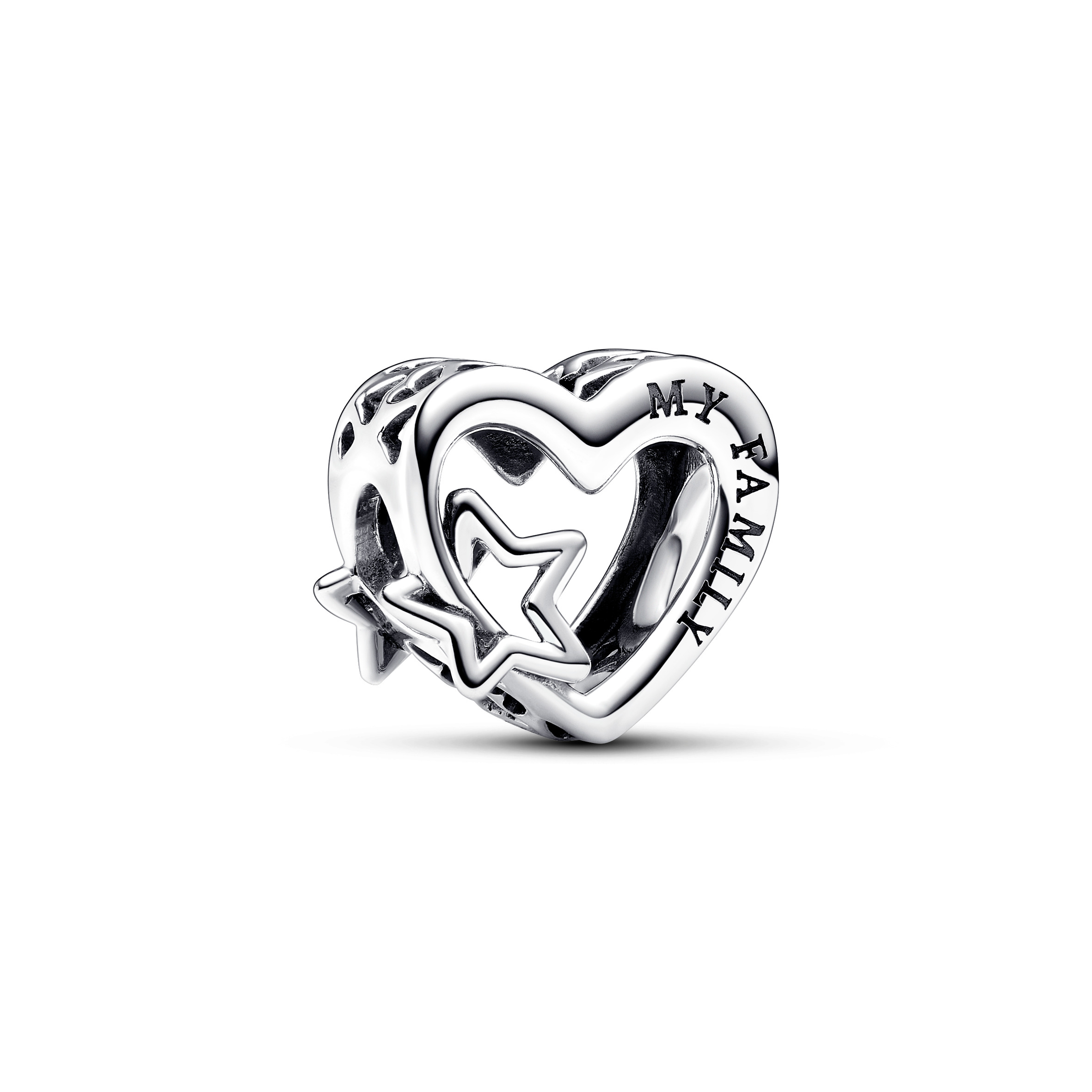 Heart sterling silver charm