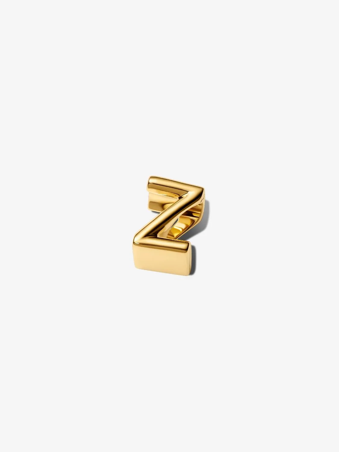Letter Z 14k gold-plated charm/ 763972C00