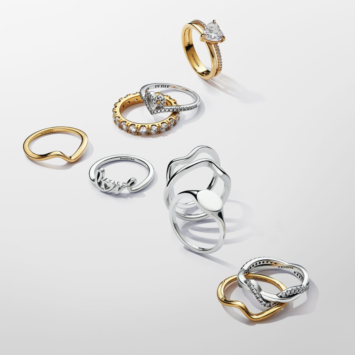 Timeless Gold Plated metal blend Ring / 163095C00-52