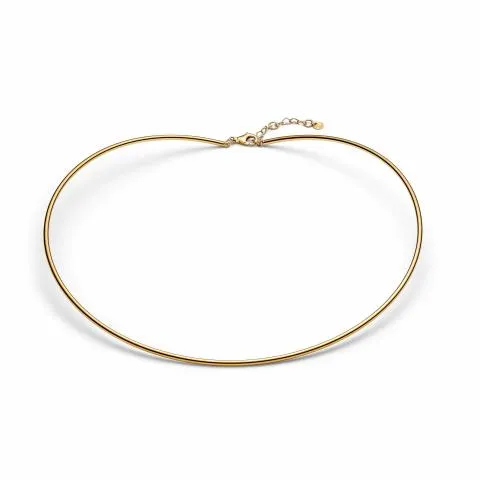 14k gold-plated choker