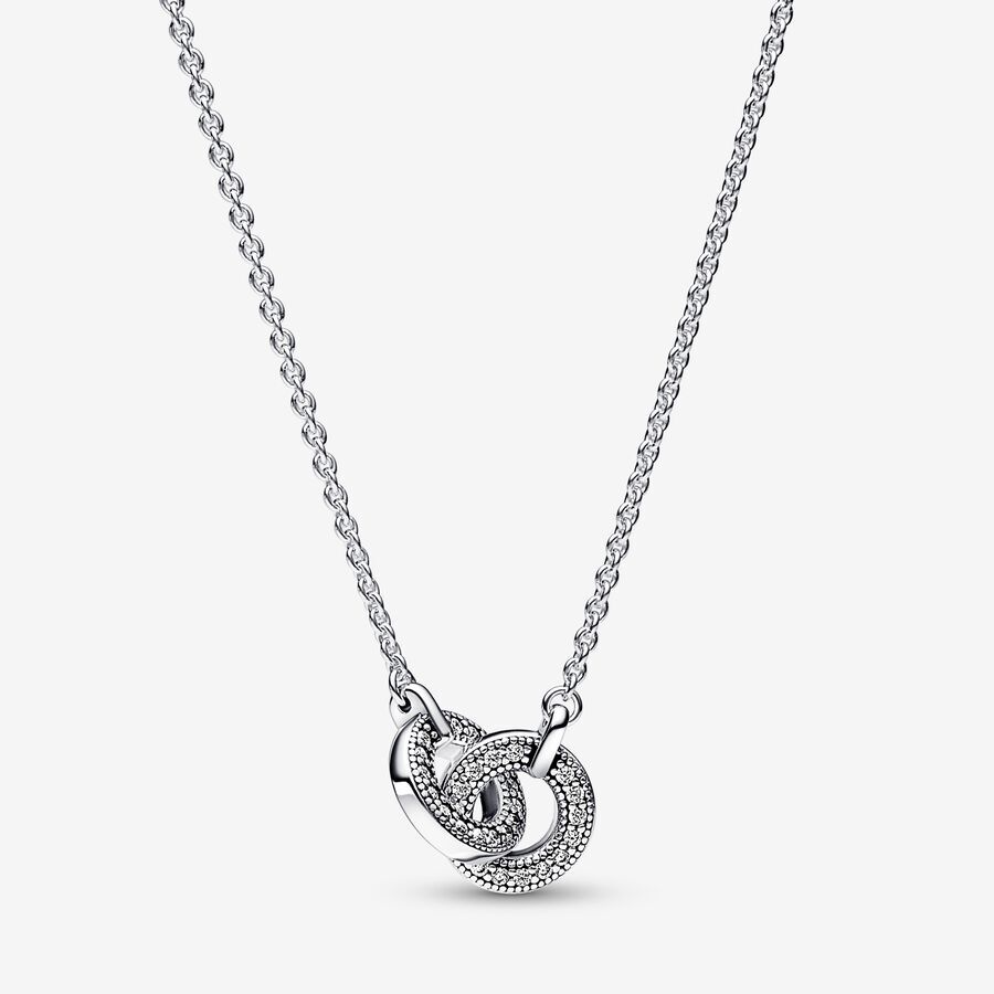 Pandora logo intertwined circle sterling silver co