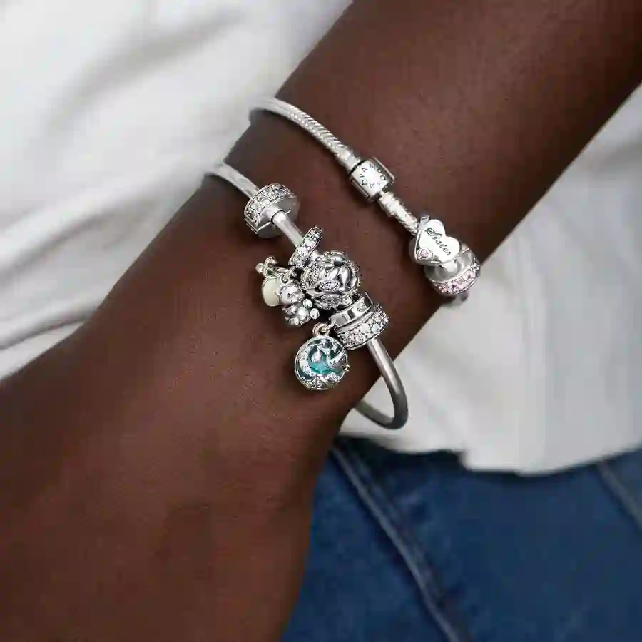 PANDORA Silver Charm/792100CZ