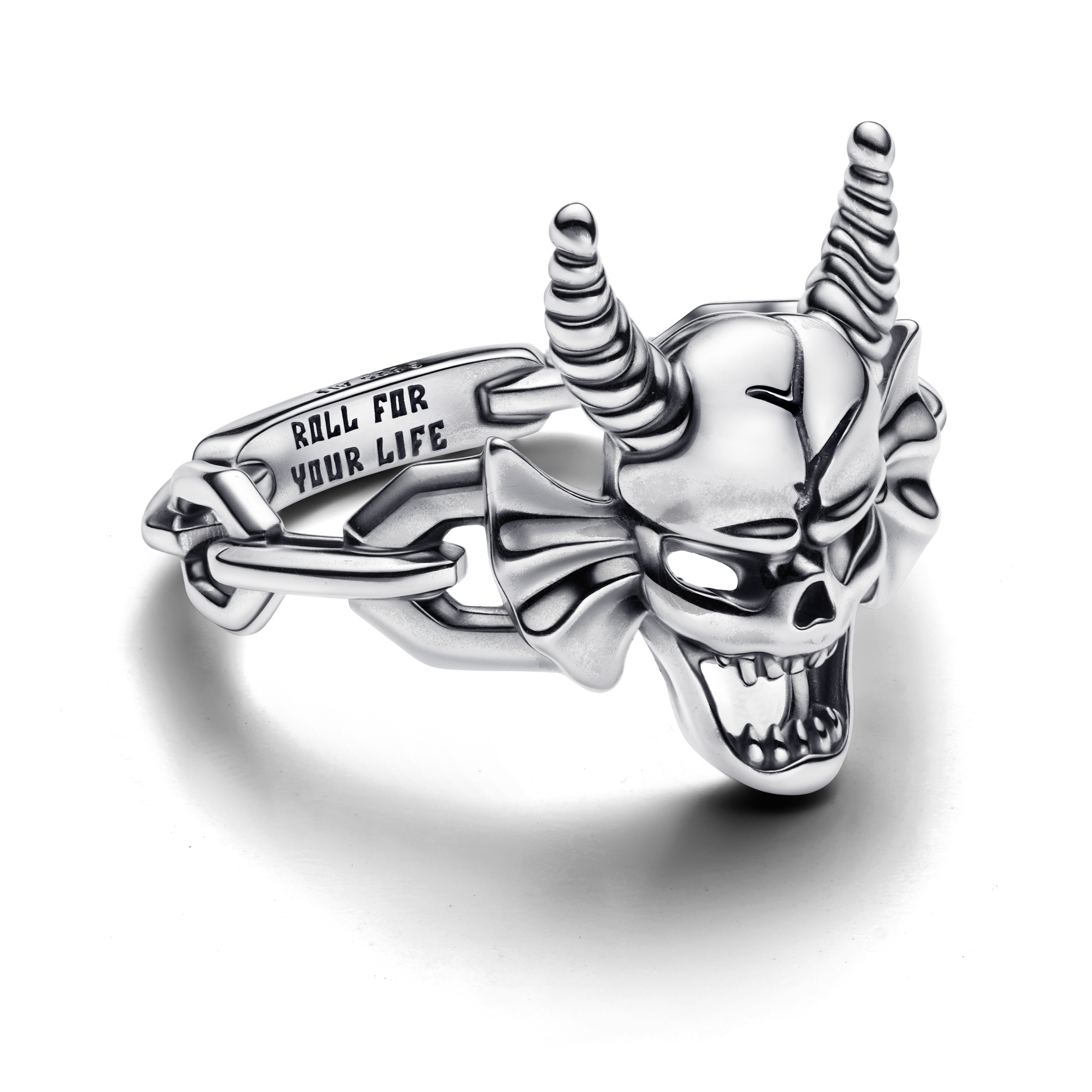 Stranger Things Hellfire Club sterling silver ring/ 193569C00-52